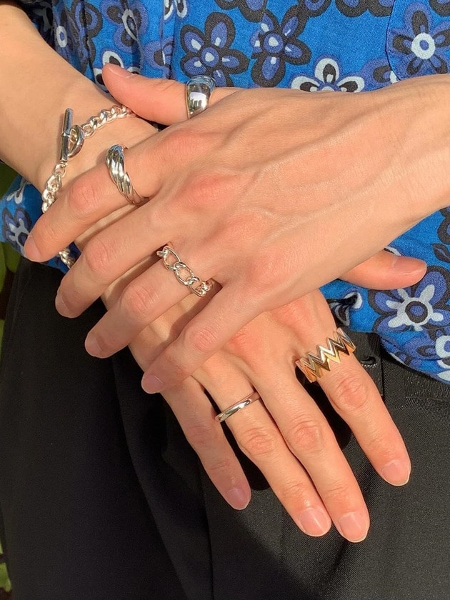 シルバー ボリュームプレーンリング｜リング｜LAMBDA(ラムダ