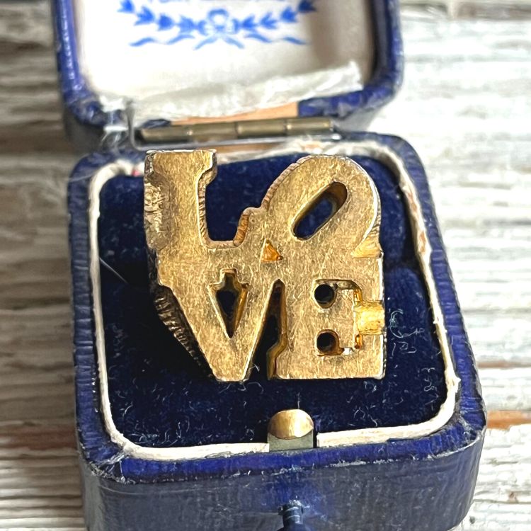 リング】Robert Indiana ロバートインディアナ LOVE 70年代 アメリカ