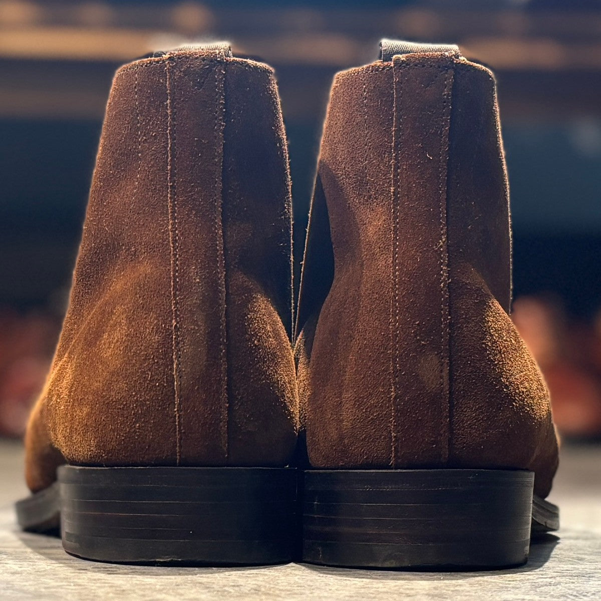 GRENSON】グレンソン チャッカブーツ 6531 スエード ブラウン サイズ