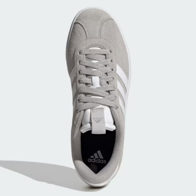 adidas VL コート3.0 シューズ グレー×ホワイト ID6280【日本未入荷