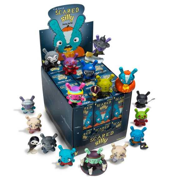 Scared Silly Dunny Series FULL CASE of 24 Figures by The Bots x