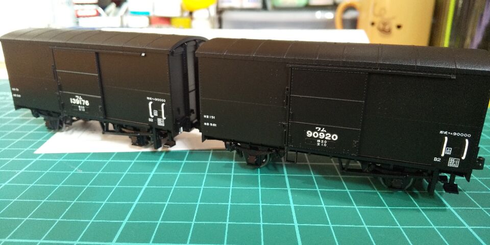 KATO HO ワム90000 有蓋貨車 : クローゼットの中の鉄道模型