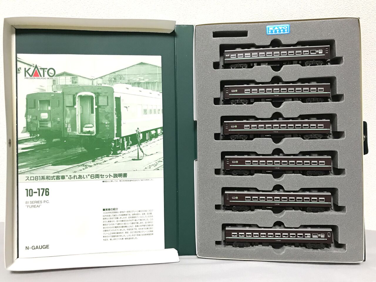 新規入線車両（KATO・スロ81系 和式客車 ”ふれあい” ）。 : エヌゲ道