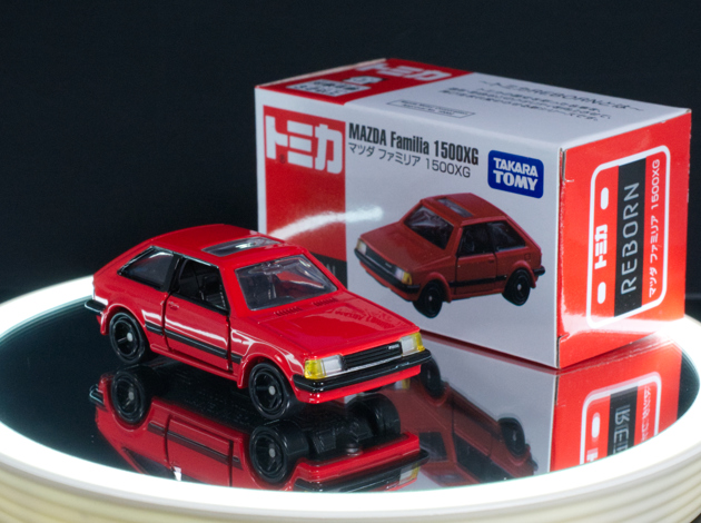 レビュー トミカ REBORN マツダ ファミリア 1500XG : ミニカー沼