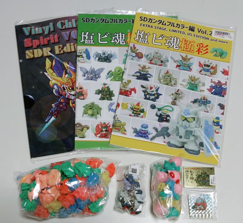 SDガンダムのシール纏めを2種類入手！ ニュータイプシール ガン消しの