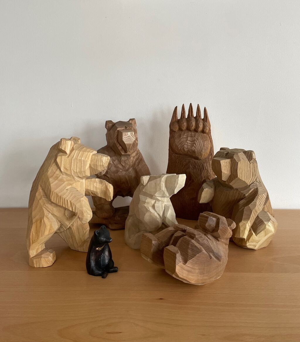 佐藤憲治さんの通称『憲ちゃん熊』入荷しました。 : Holz日記。