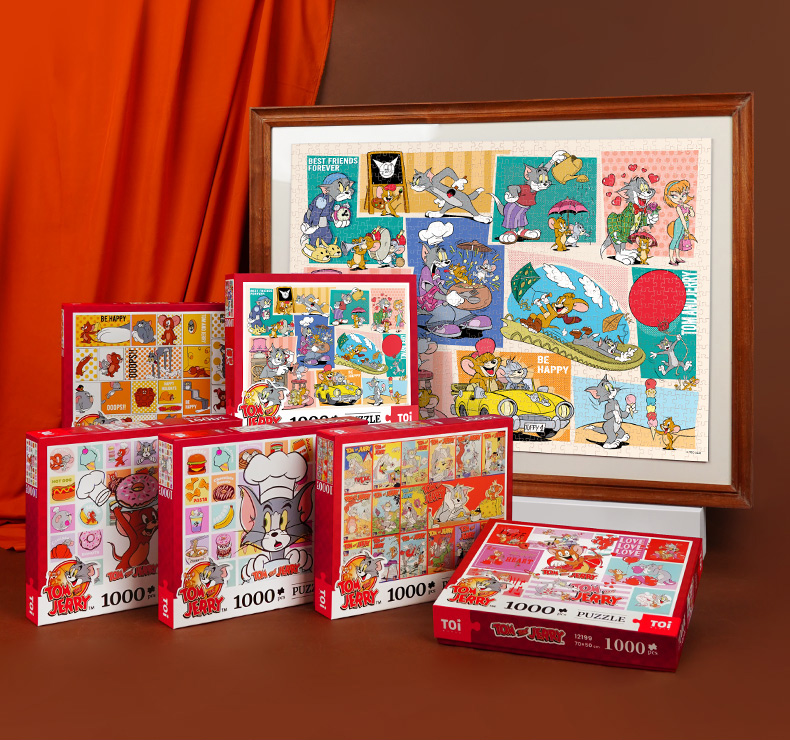 15%OFF】台湾 TOi Tuyi 【トムとジェリー 永遠に仲良し】 1000ピース