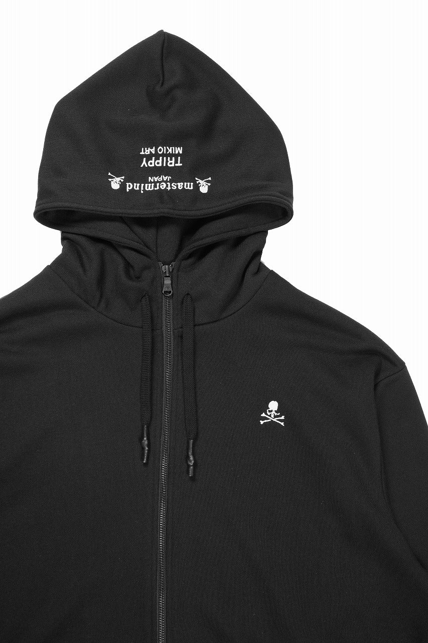 mastermind JAPAN x TRIPPY MIKIO ART ZIP PARKA ROCK STARS (BLACK)の