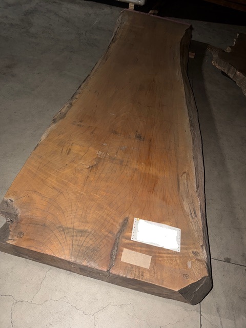 銘木けやき 完全乾燥材 欅ケヤキ 巨大盤 カウンターテーブル木工看板