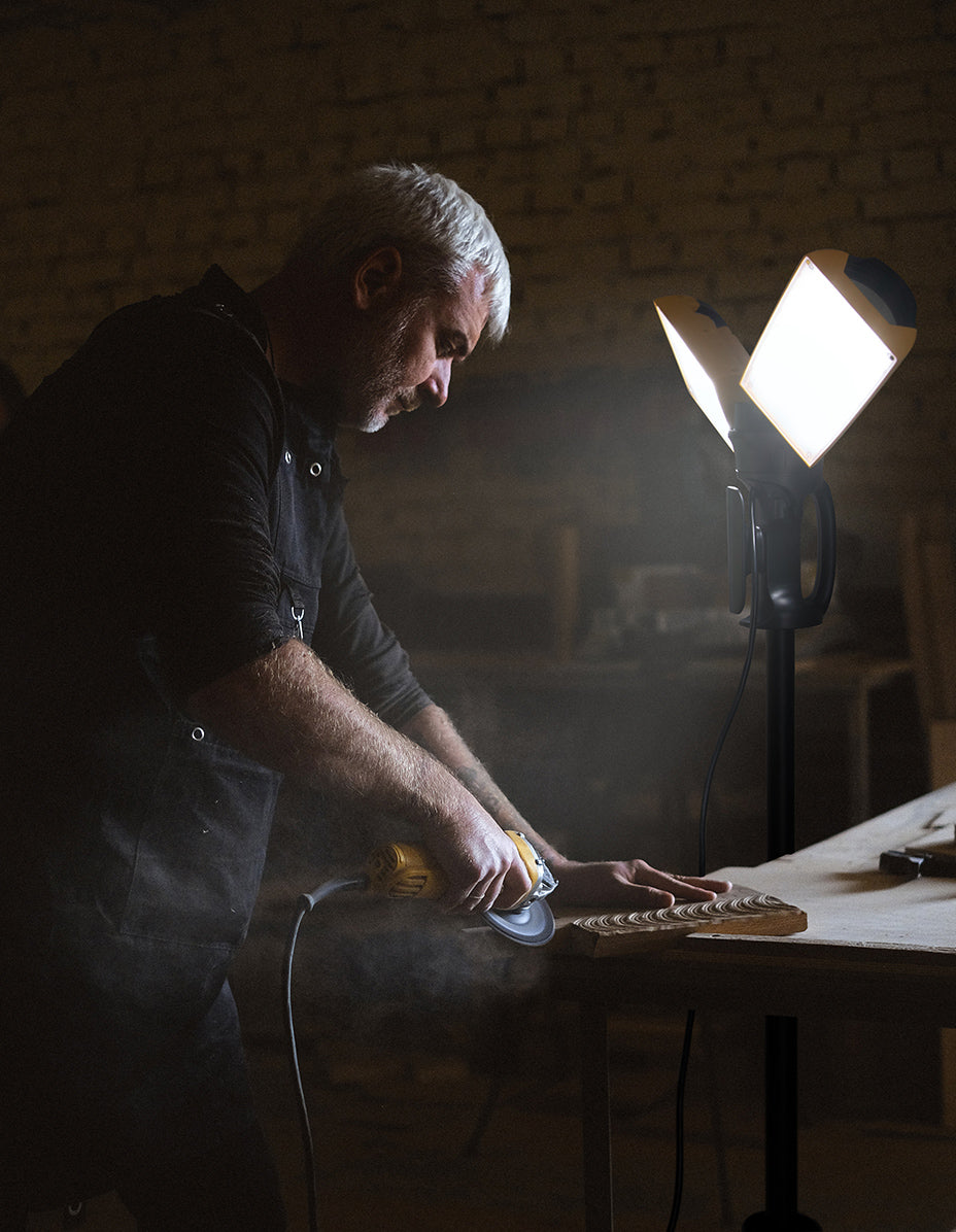 Lutec PERI-6290Pro Portable LED Work Light with Tripod – LUTEC