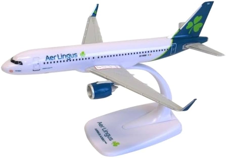 Amazon.com: PPC PP-AERLINGA320 AER Lingus Airbus A320 Neo 1:200