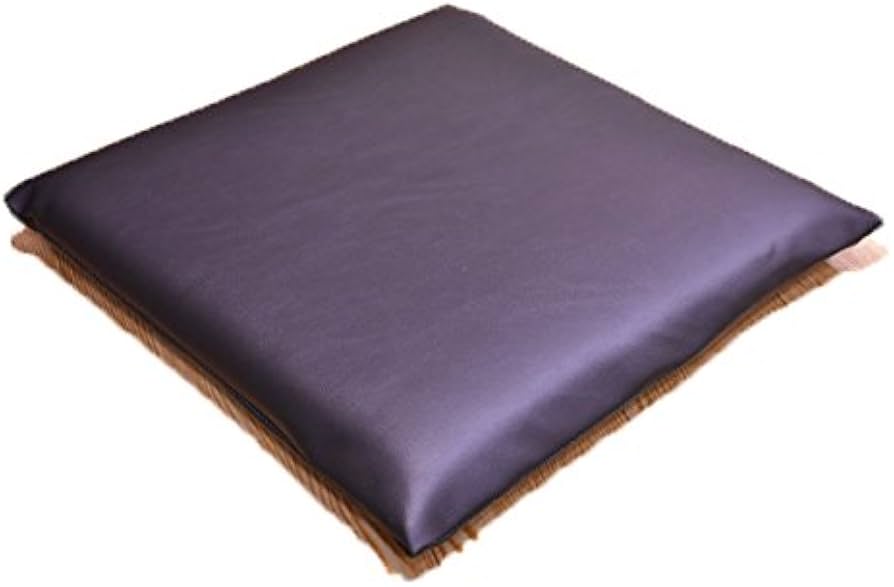 Amazon.co.jp: PVCレザークッション 3層ウレタン 小座布団 45×45cm