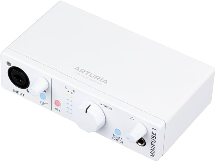 Amazon.com: Arturia MiniFuse 1 - Compact USB Audio Interface with