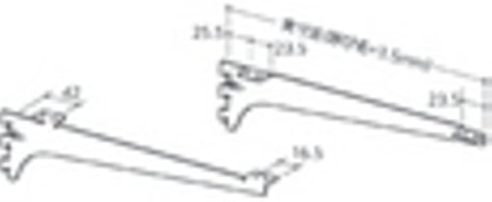 Amazon | ロイヤル 木棚用ブラケット 左右セット R-132 133W 400