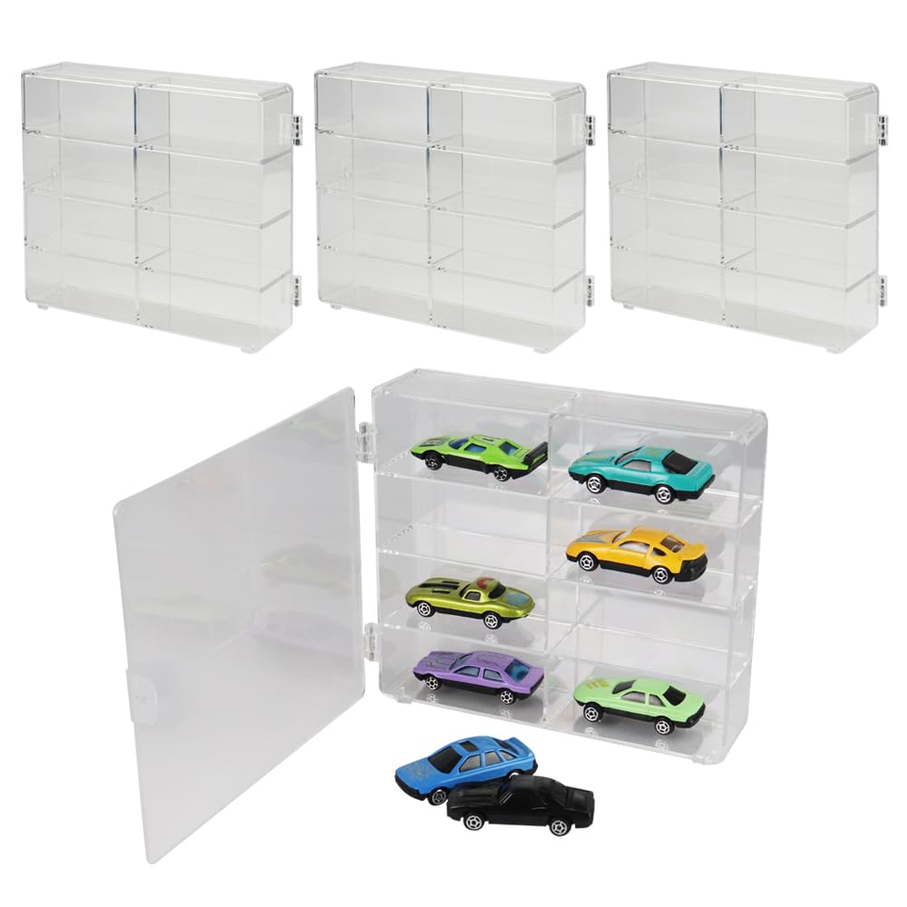 Amazon.co.jp: Maruonトミカケース （8マス×4個＝32個収納）透明