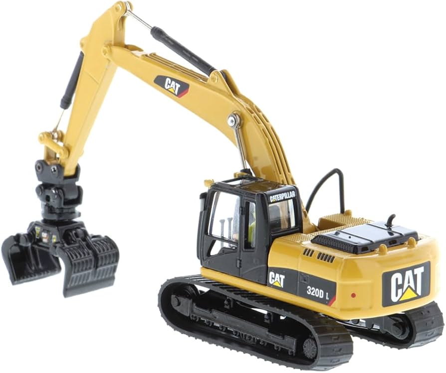Amazon.co.jp: ダイキャスト マスターズ 1/87 キャタピラー 320D L