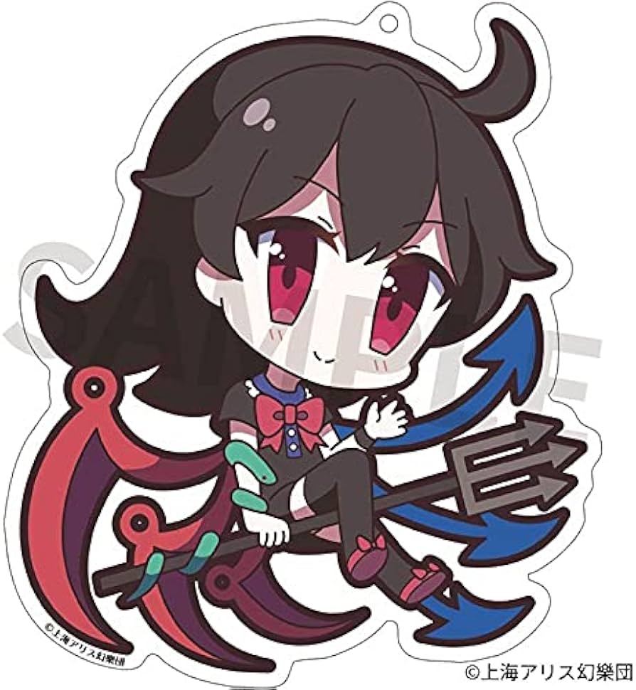 Amazon.co.jp: 東方プロジェクト アクリルキーホルダー ゆるっと