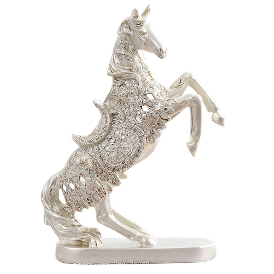 Amazon.co.jp: Handsome man's金運アップ 置物 オブジェ 馬 かっこいい