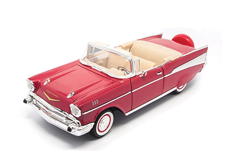 Amazon | LuckyDieCast アメ車 ベルエア ミニカー 1/18 BEL AIR