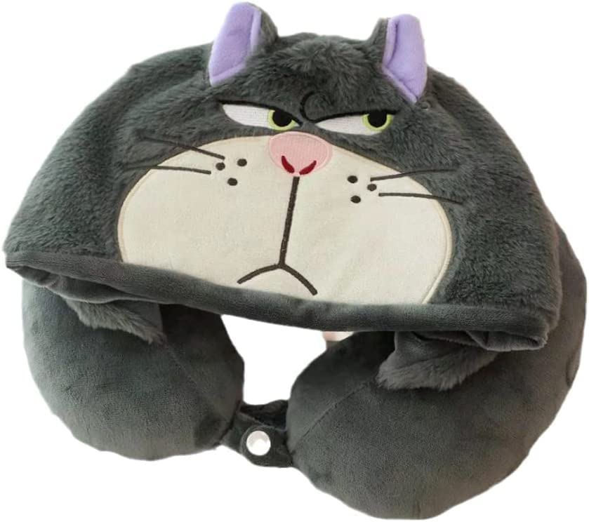 Amazon｜ルシファー 猫 シンデレラ 枕 お昼寝枕 携帯枕 ネックピロー
