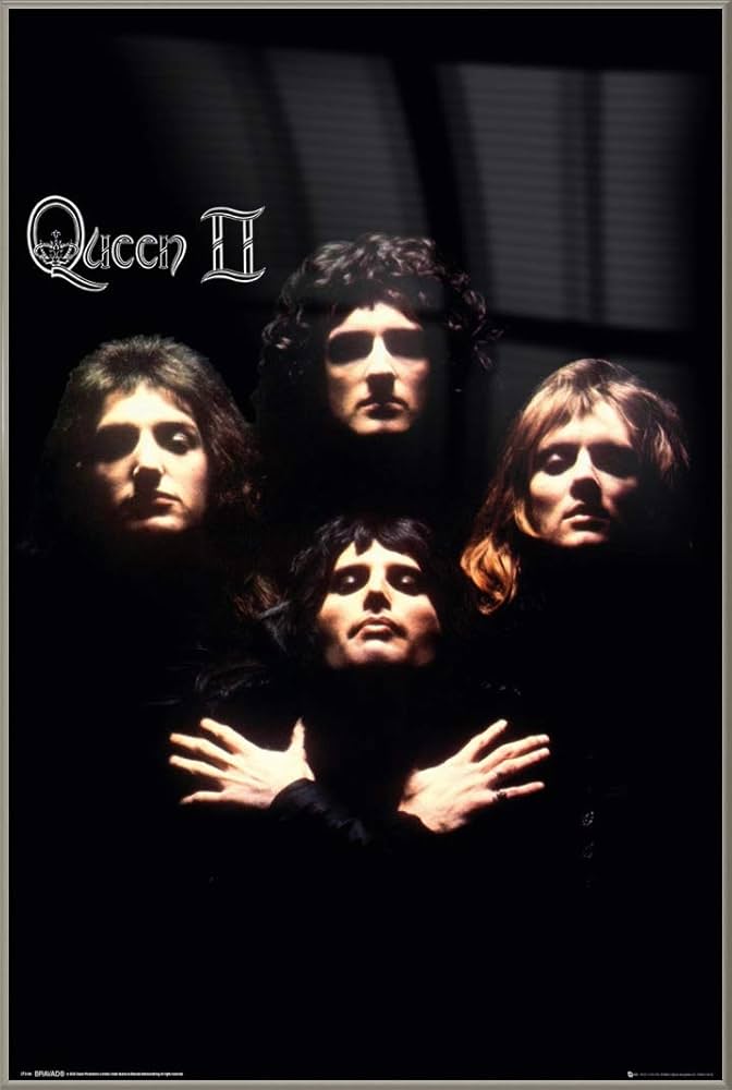Amazon.co.jp: クイーン - フレーム入りミュージックポスター