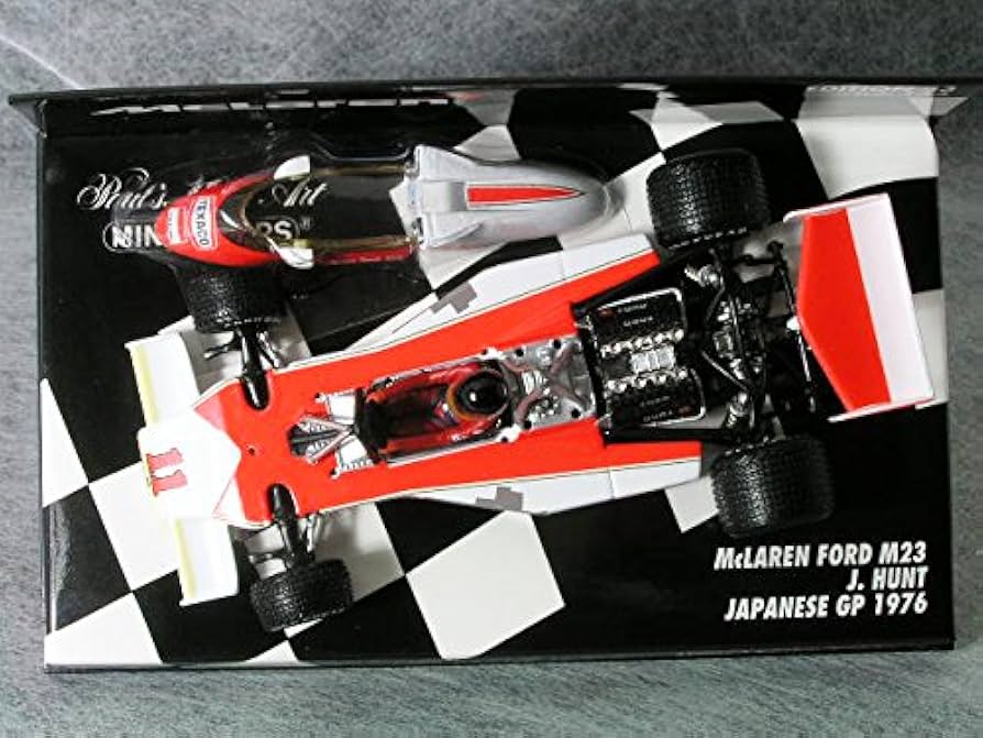 Amazon.co.jp: 1/43 マクラーレン 〓 M23 / J.ハント 1976 日本