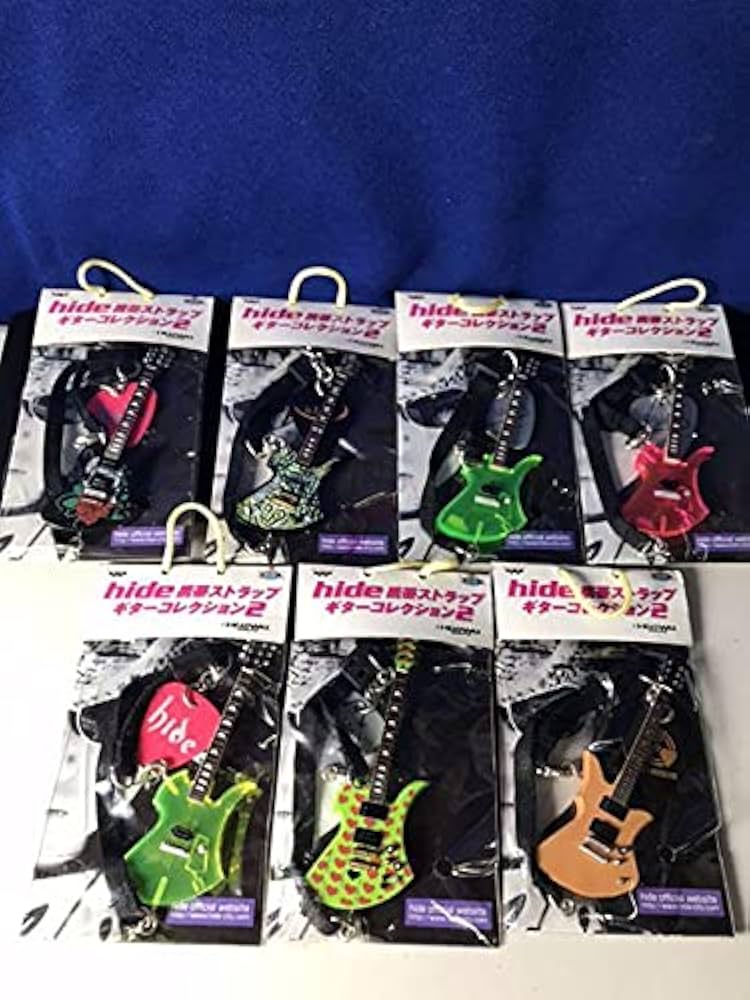 Amazon.co.jp: hide ヒデ 携帯ストラップ ギターコレクション2
