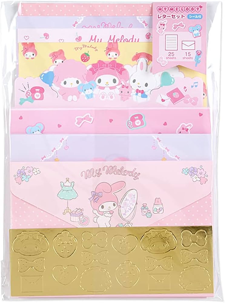 マイメロ マイメロディ My Melody レターセット 昭和レトロ 1984年