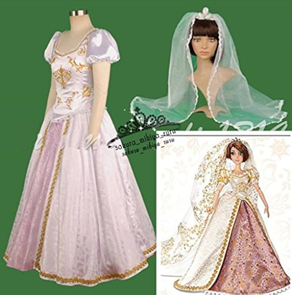 Amazon.co.jp: [shibuya_cos_shop] コスプレ塔の上のラプンツェル続編