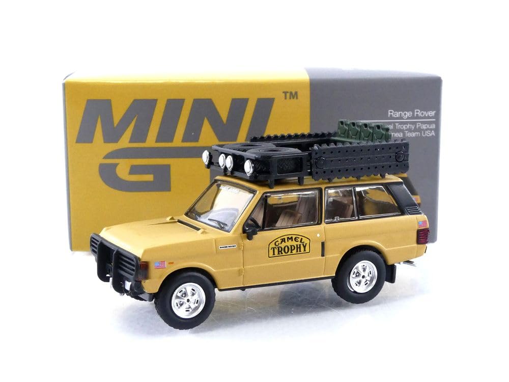 Amazon | TrueScale Miniatures MINI GT 1/64 レンジ ローバー 1982
