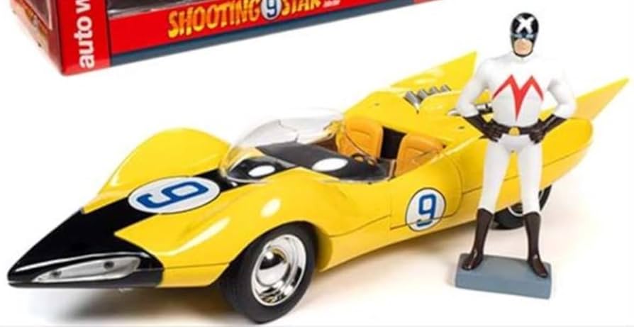 Amazon | ミニカー 1/18 覆面レーサー号 スピードレーサー/マッハ号