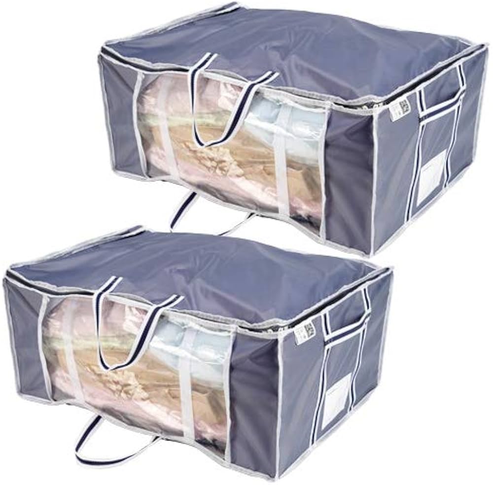 Amazon｜空納生活 圧縮キューブQR レギュラー2個セット｜圧縮袋