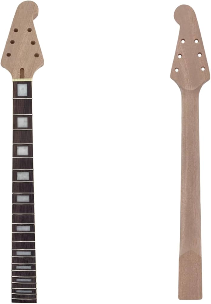 Amazon | Yinfente 未完成ギターネック 22フレット 25.5インチ