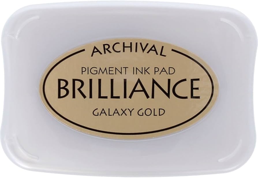 Amazon.com: Tsukineko Brilliance Pigment Crafting Ink Pad Galaxy