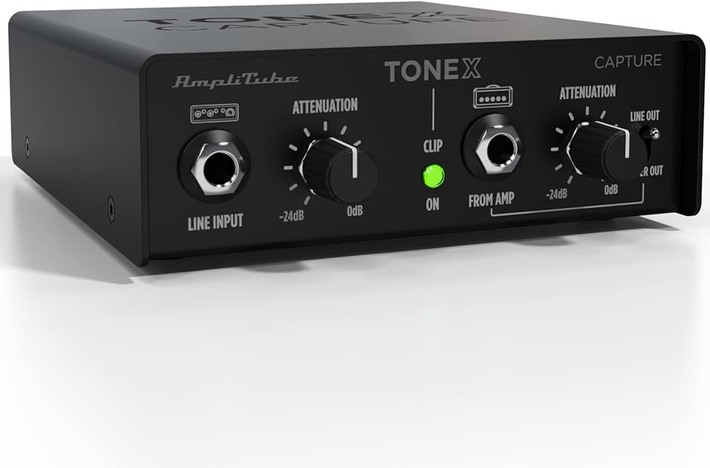 IK Multimedia TONEX Capture all-in-one DI box, reamp box, and Tone
