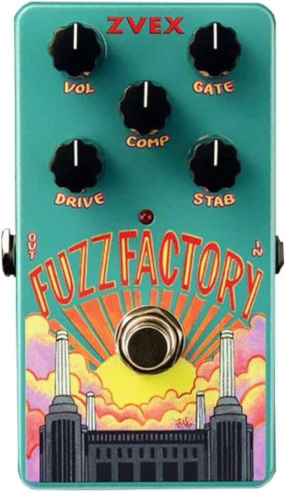 Amazon.com: ZVEX Effects Vertical Vexter Fuzz Factory : Musical
