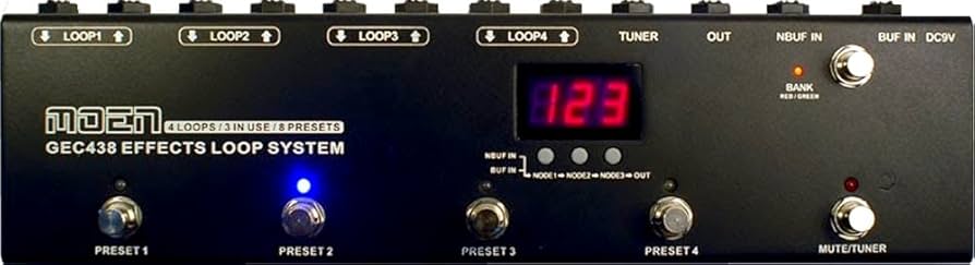Amazon | MOEN マオン Guitar Effects Commander GEC438 エフェクター