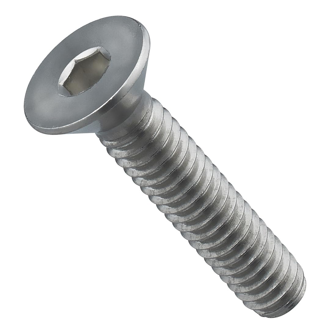 Amazon | Entaniya インチネジ 六角穴付き皿ボルト UNC #4-40 ✕ 3/16