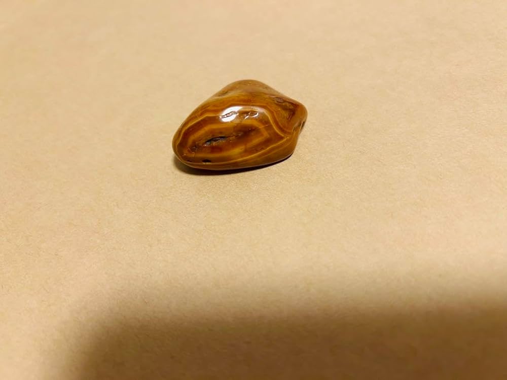 Amazon.co.jp: 霊石 原石 水晶 アゲート メノウ 瑪瑙 赤色 赤茶色 岩石