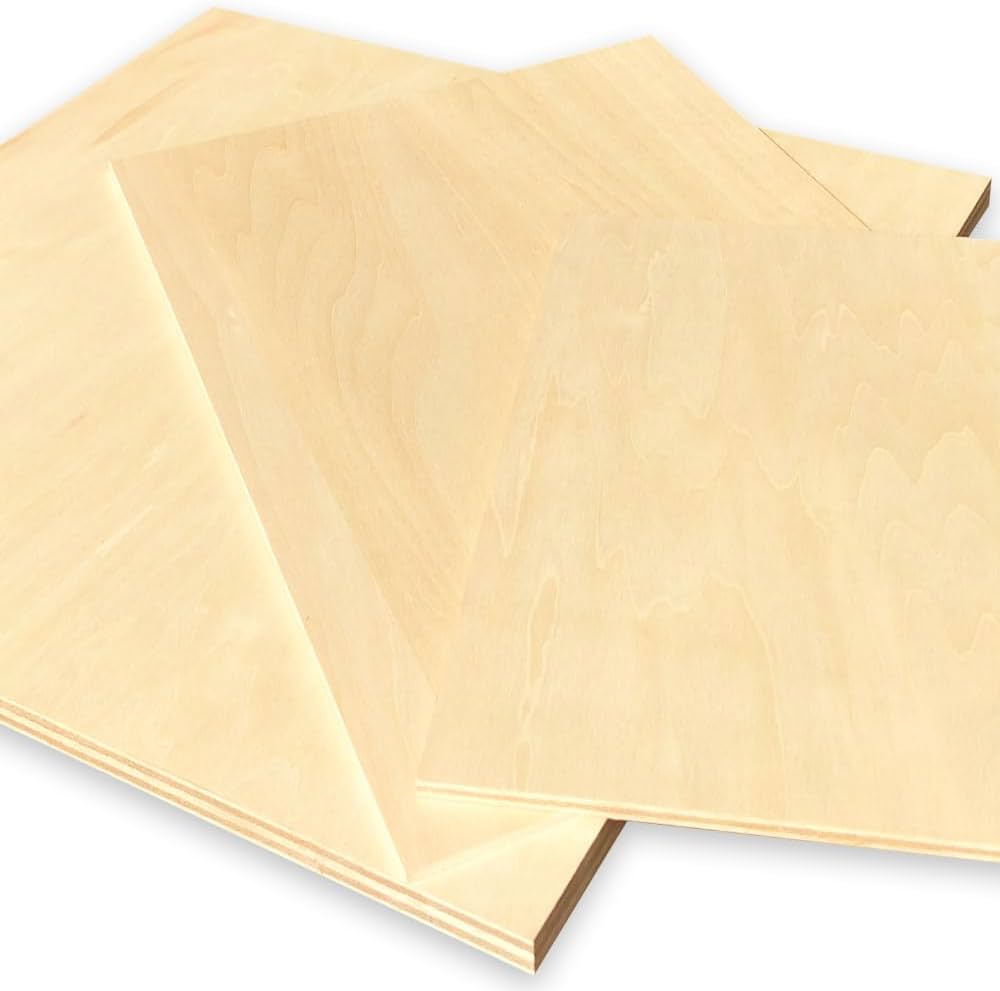 Amazon.co.jp: シナベニヤ（準両面） 18mm厚 1枚入 (1, 300×300mm