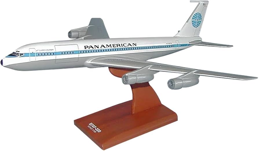Amazon.com: Boeing 707 Pan Am Airlines Desktop Display Airplane