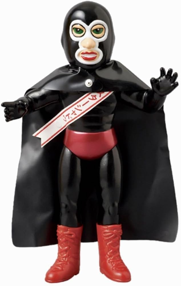 Amazon.co.jp: ザ ミスターシャドー タイガーマスク 復刻 ソフビ