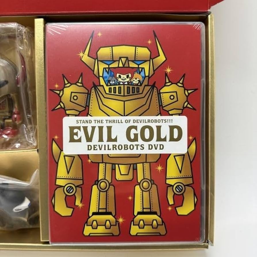 未開封キューブリック☆イヴィロブ EVIL GOLD☆DVD付