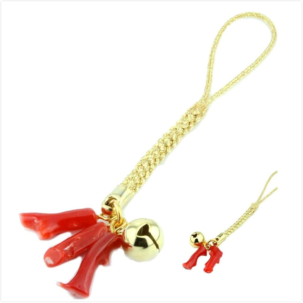 Amazon.co.jp: 【人気商品-当日出荷】日本産 赤 珊瑚 サンゴ 根付け