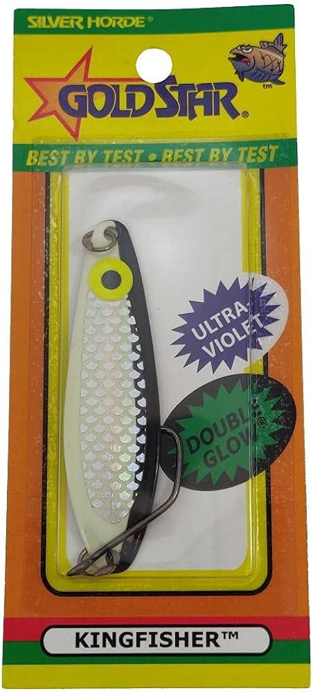 Amazon.co.jp: シルバーHorde # 4 Kingfisher Lite釣りスプーン