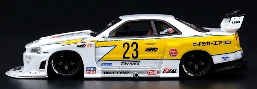 Amazon | イノモデル 1/64 リバティーウォーク ER34 日産 スカイライン