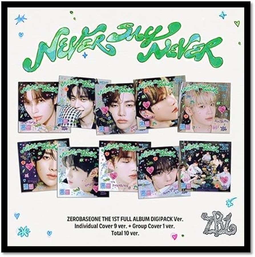 Amazon.com: ZEROBASEONE NEVER SAY NEVER [DIGIPACK Ver.] 1st Full
