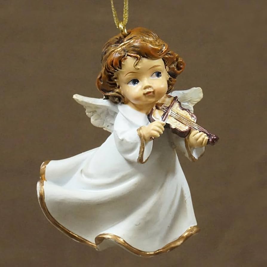 Amazon.co.jp: ザルツブルグのクリスマス飾り 天使/バイオリン RSP-AGL