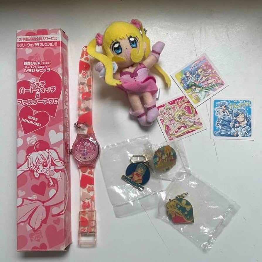 ぴちぴちピッチ ネックウォーマー ブローチ 応募者全員サービス なかよし