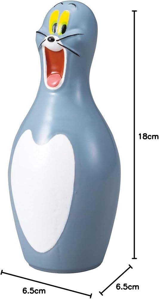 Amazon.co.jp: サンアート 「 トムとジェリー 」 トム 貯金箱 高さ18cm